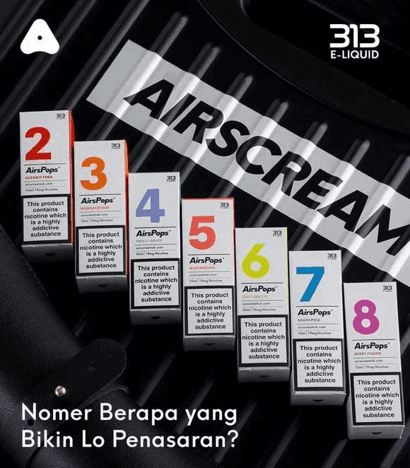 AIRSCREAM AIRSPOPS 313 數字煙油:圖片 2