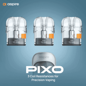 ASPIRE PIXO霧克斯煙彈空倉