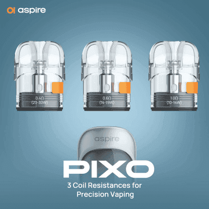 ASPIRE PIXO霧克斯煙彈空倉