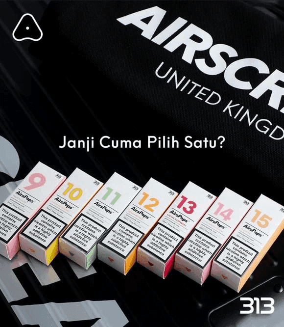 AIRSCREAM AIRSPOPS 313 數字煙油:圖片 3