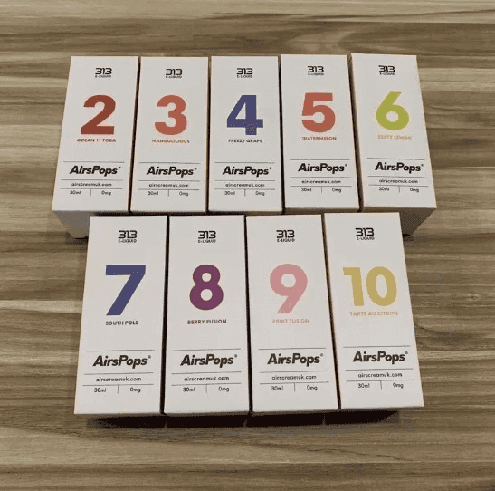 AIRSCREAM AIRSPOPS 313 數字煙油:圖片 6
